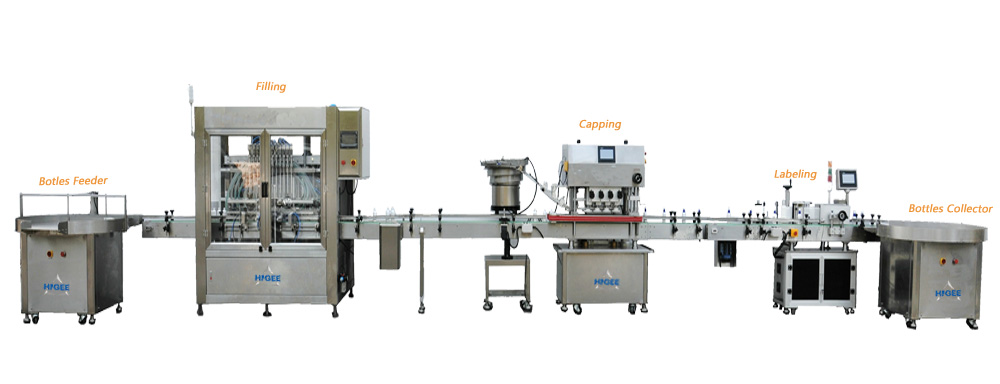 honey filling machine line-